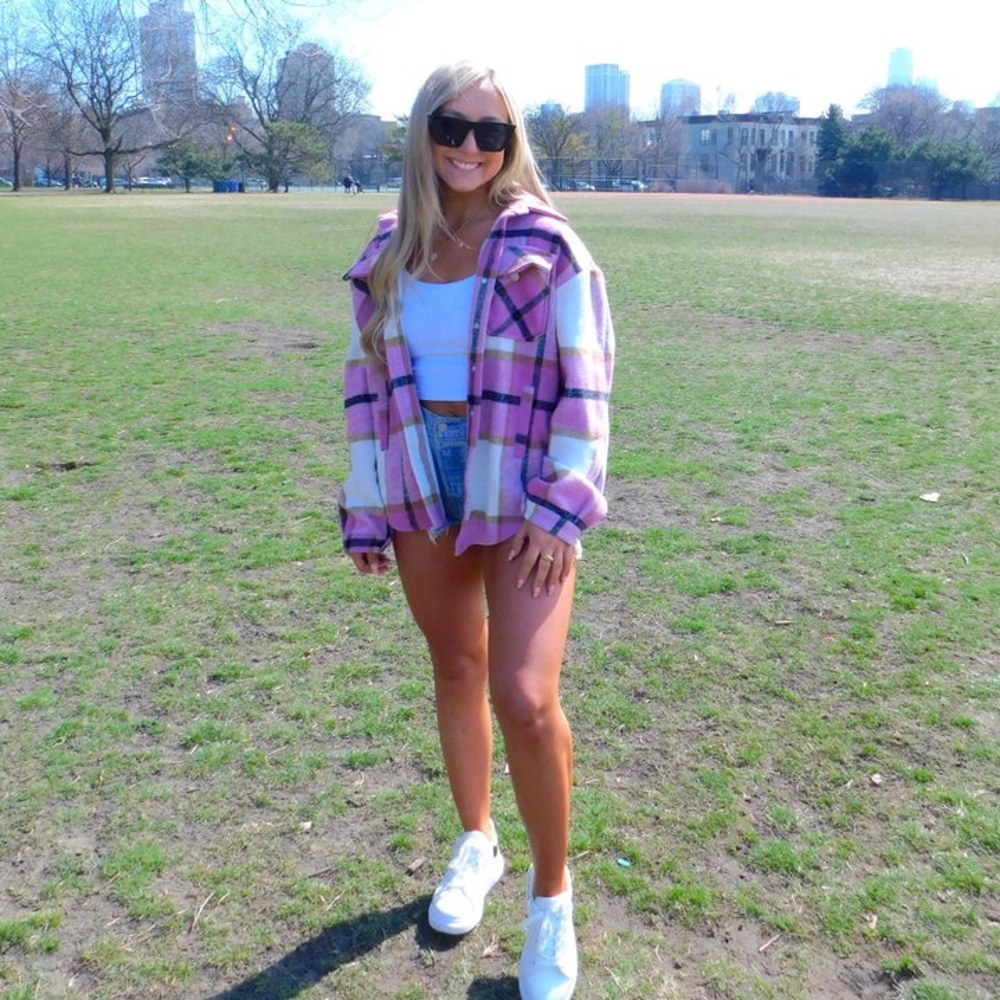 Pink Shacket